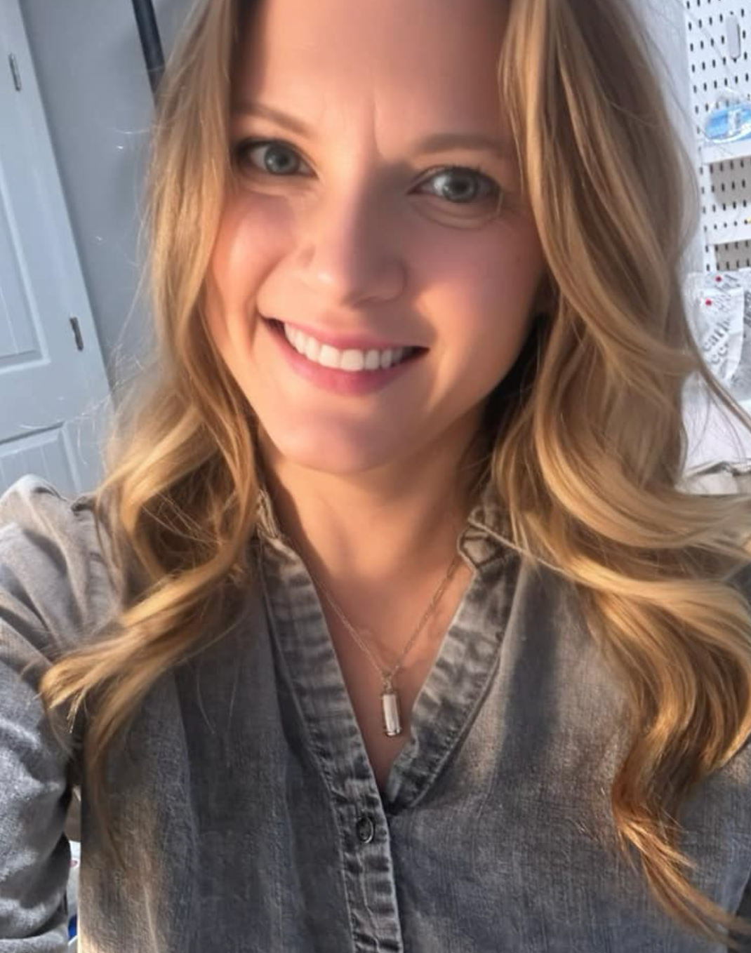 Silver Because I Can Capsule Necklace