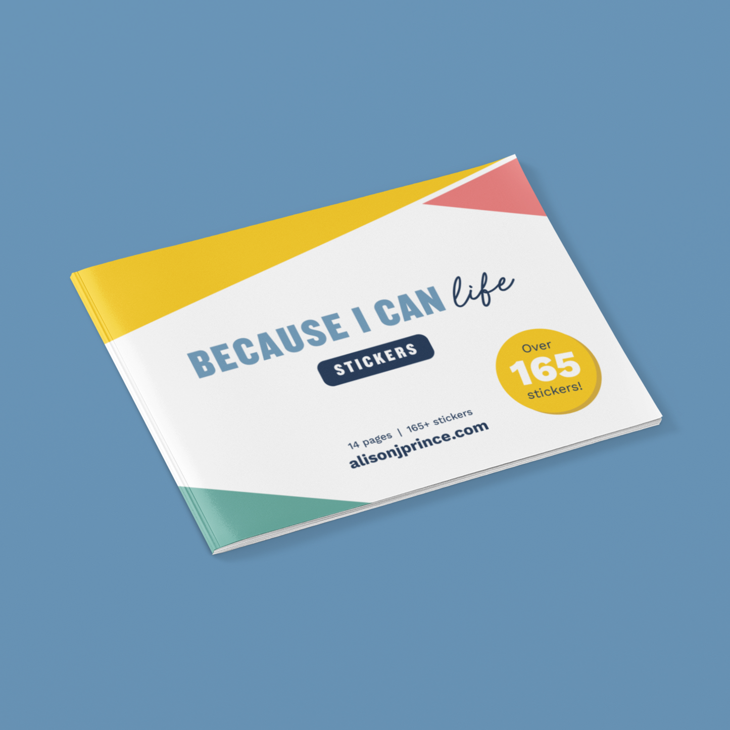 Because I Can Sticker Book