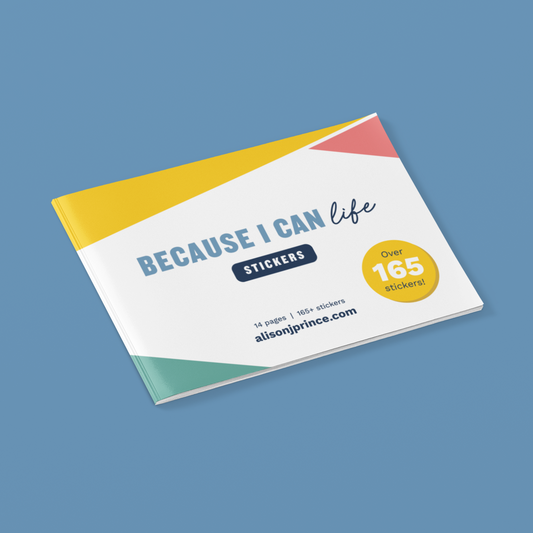 Because I Can Sticker Book