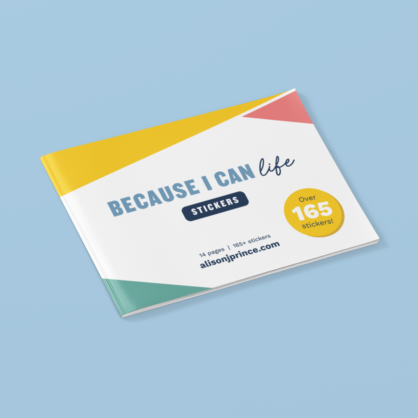 Because I Can Sticker Book